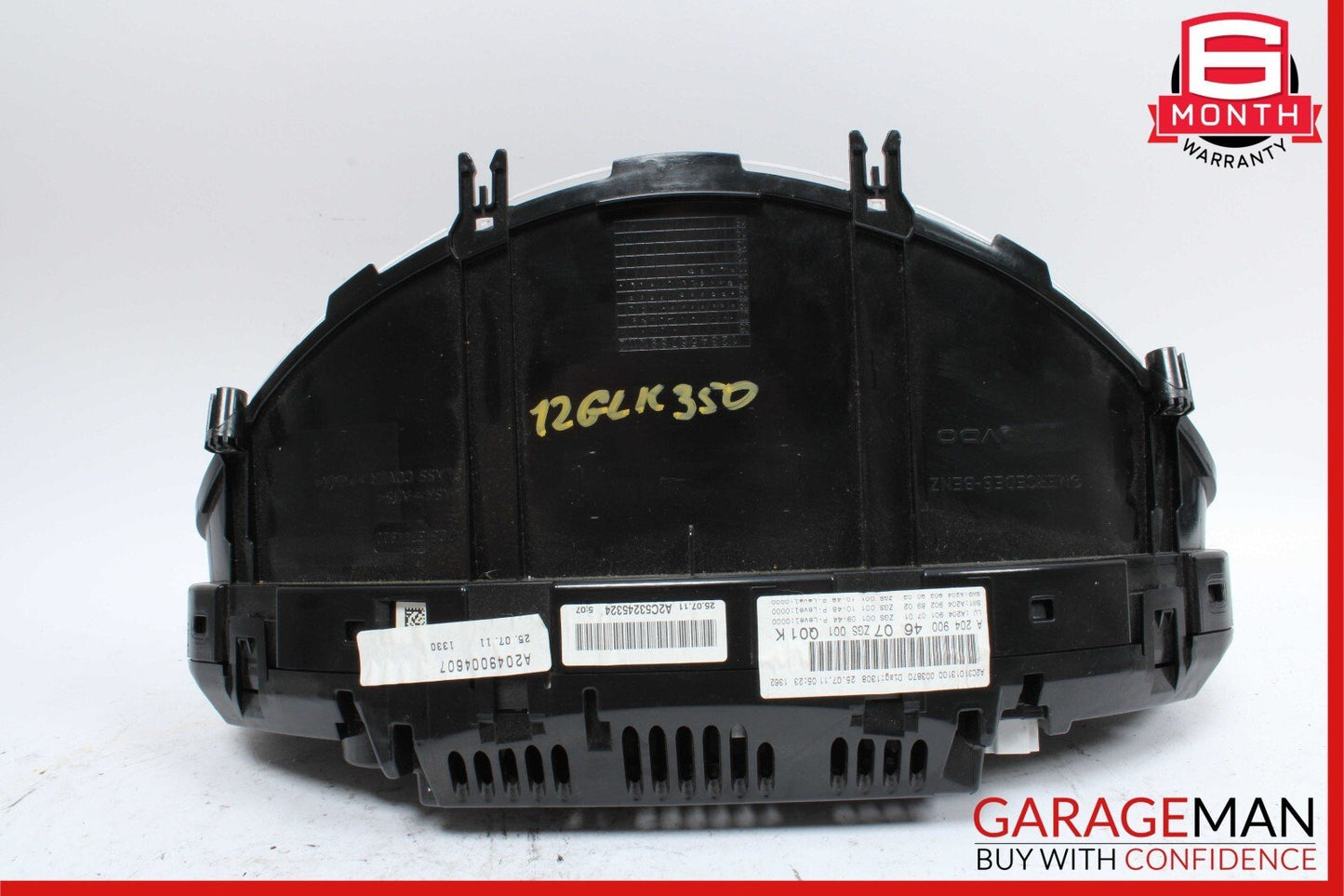 10-12 Mercedes X204 GLK350 Speedometer Odometer Instrument Cluster Gauge OEM
