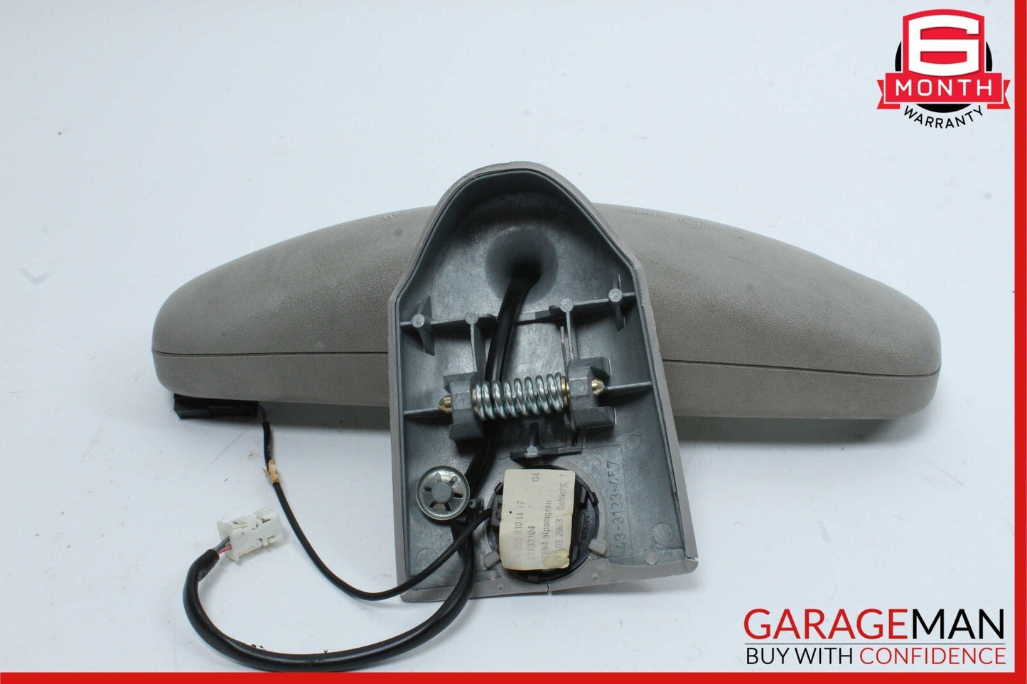 01-09 Mercedes W209 CLK3200 C230 C320 Interior Upper Rear View Mirror Gray OEM