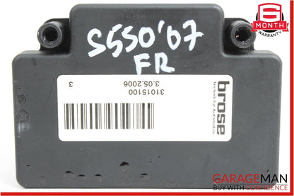 07-09 Mercedes W221 S550 Front Right Passenger Side Seat Occupancy Weight Sensor