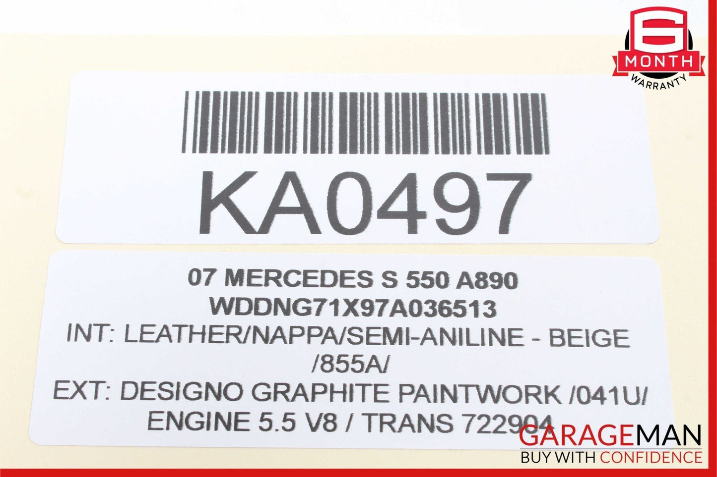 07-14 Mercedes W216 CL550 S550 Antenna Amplifier Splitter Module Unit OEM