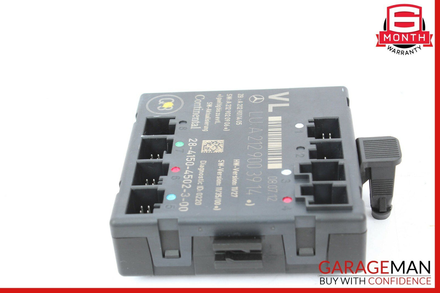 08-14 Mercedes W204 C300 C350 Front Left Side Door Control Module 2129003914 OEM