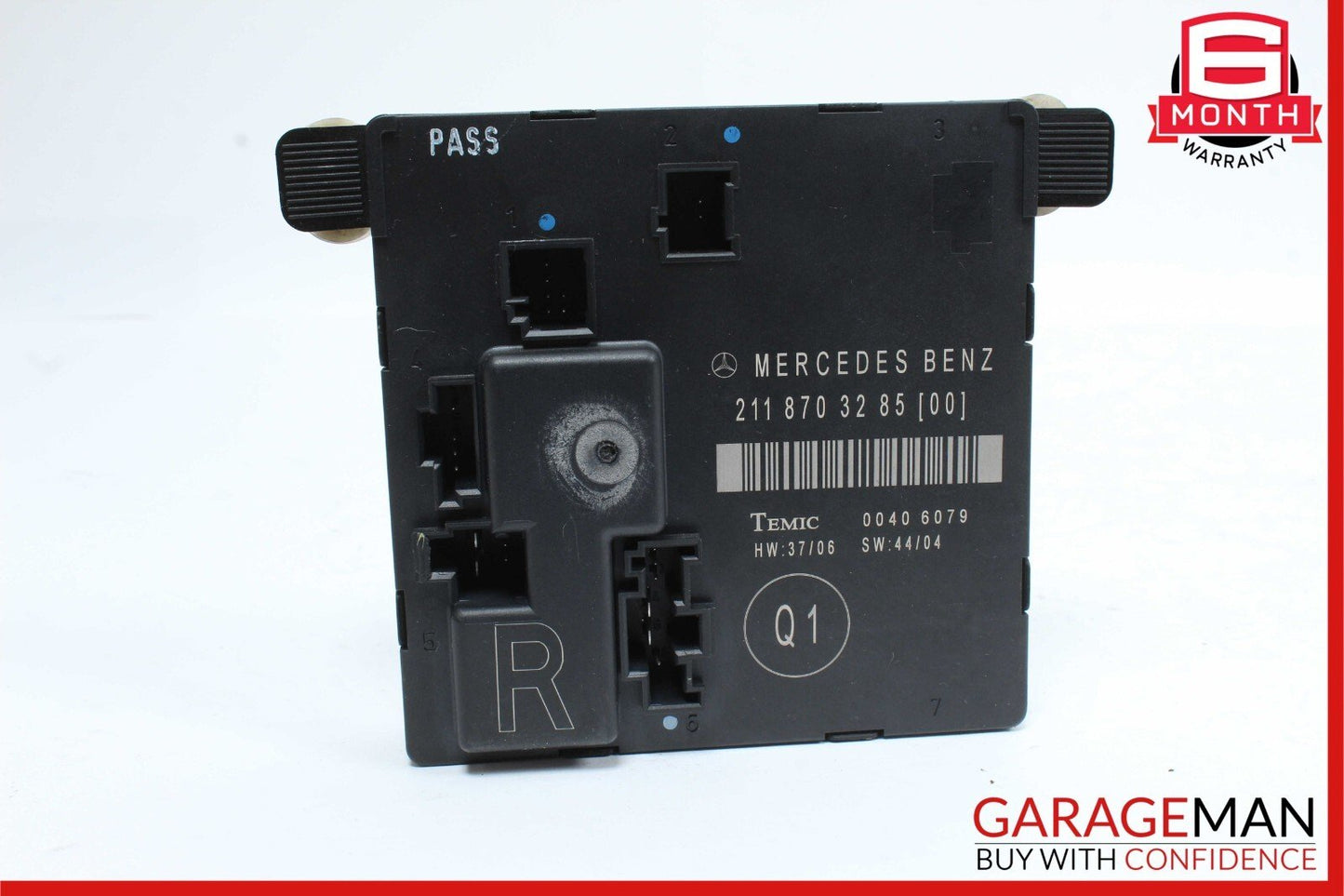 03-09 Mercedes W211 E350 E550 Rear Right Door Control Module 2118704126 OEM