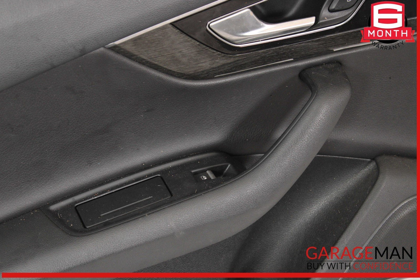17-19 Audi Q7 Rear Left Driver Side Interior Door Panel Trim OEM