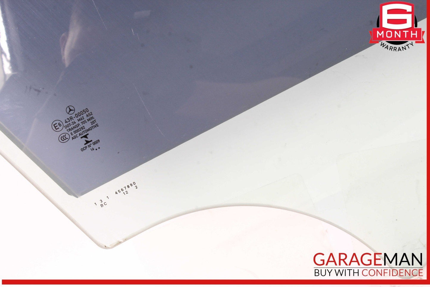 17-20 Mercedes W213 E300 E63 AMG S Front Right Side Door Window Auto Glass OEM