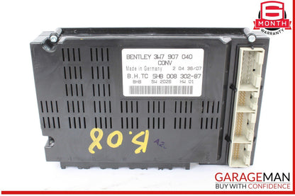 03-12 Bentley Continental GTC AC A/C Heater Control Module Unit 3W7907040 OEM