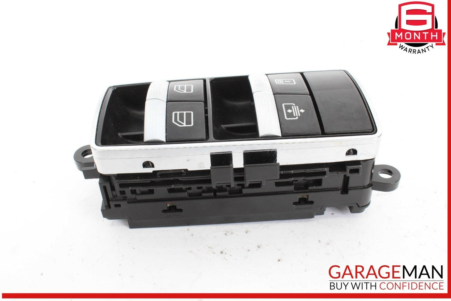 10-13 Mercedes W221 S550 S450 Rear Left Side Window Control Switch Black OEM