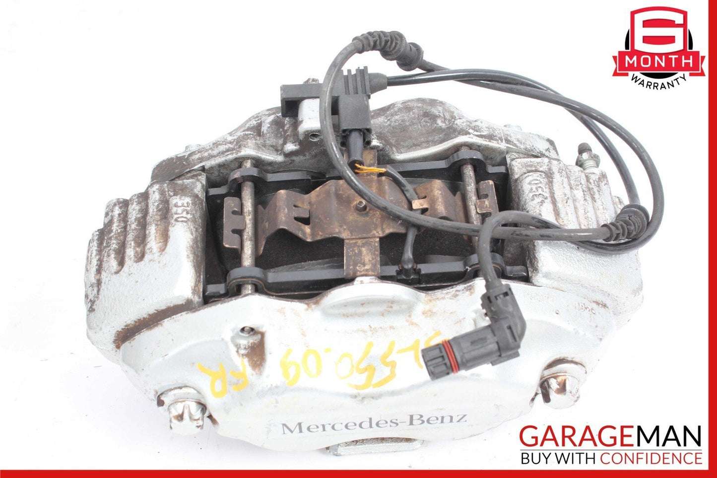 07-12 Mercedes R230 SL550 Front Left and Right Brake Caliper Calipers Set OEM