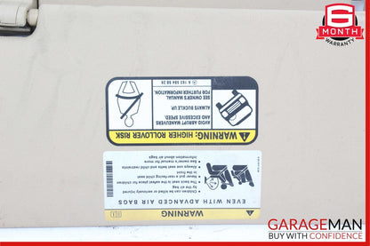 06-12 Mercedes X164 GL450 ML450 Front Left Side Sun Visor Sunvisor Shade Gray