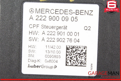 14-20 Mercedes W222 S550 GLC450 S600 Camera Soiling Prevention Control Unit OEM