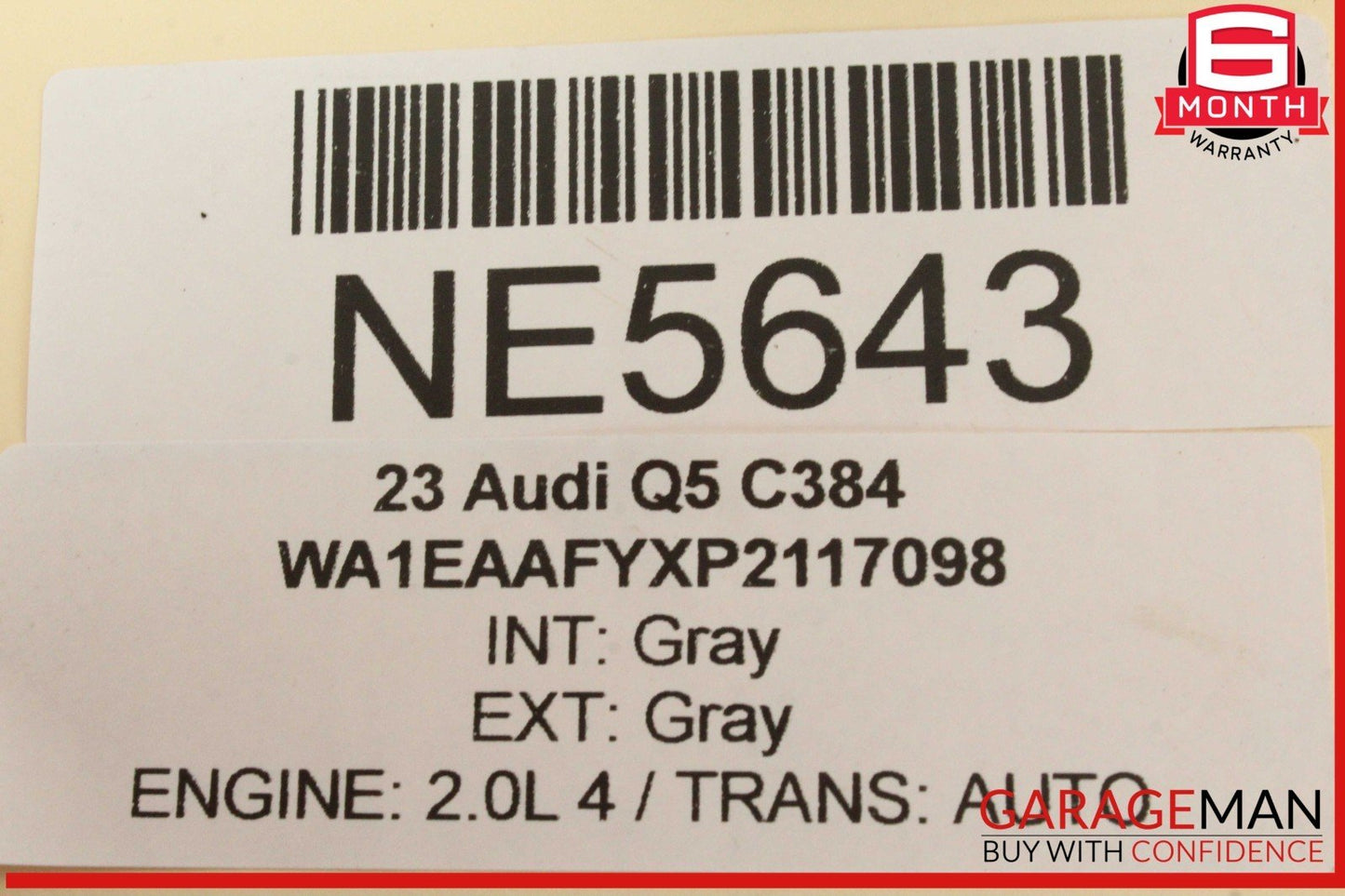 18-25 Audi Q5 Power Brake Booster Master Cylinder w/ Reservoir 80A612103D OEM