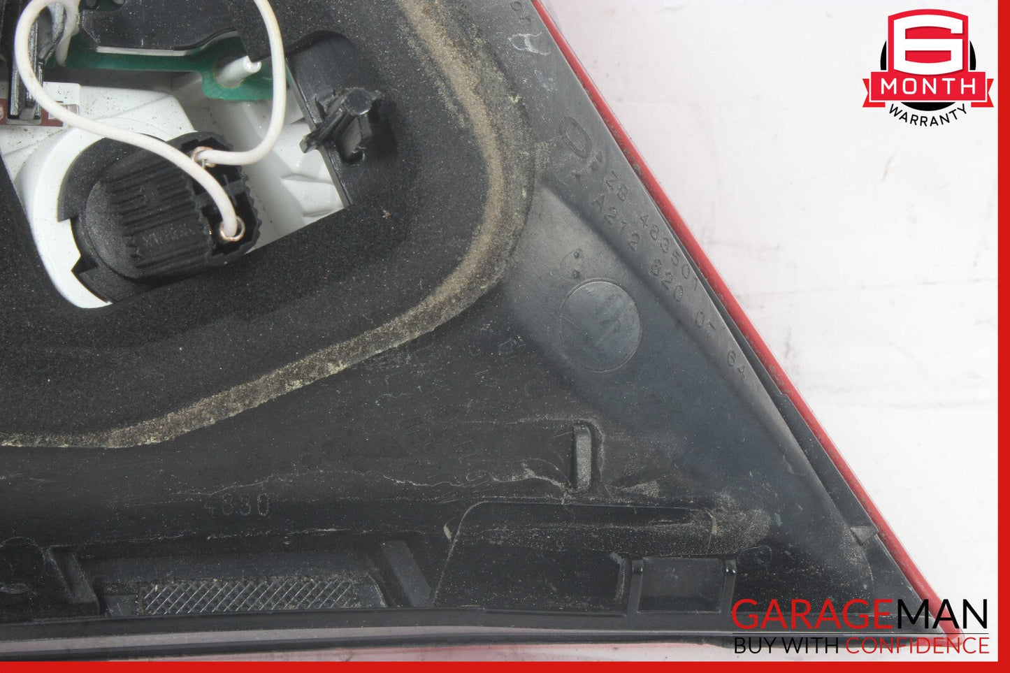 10-13 Mercedes W212 E350 E550 E63 AMG Sedan Rear Left Side Inner Tail Light Lamp