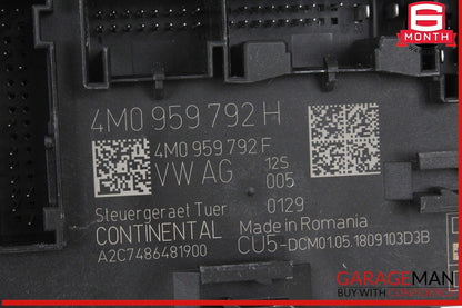 17-24 Audi Q7 Front Right Door Control Module 4M0959792H Genuine OEM