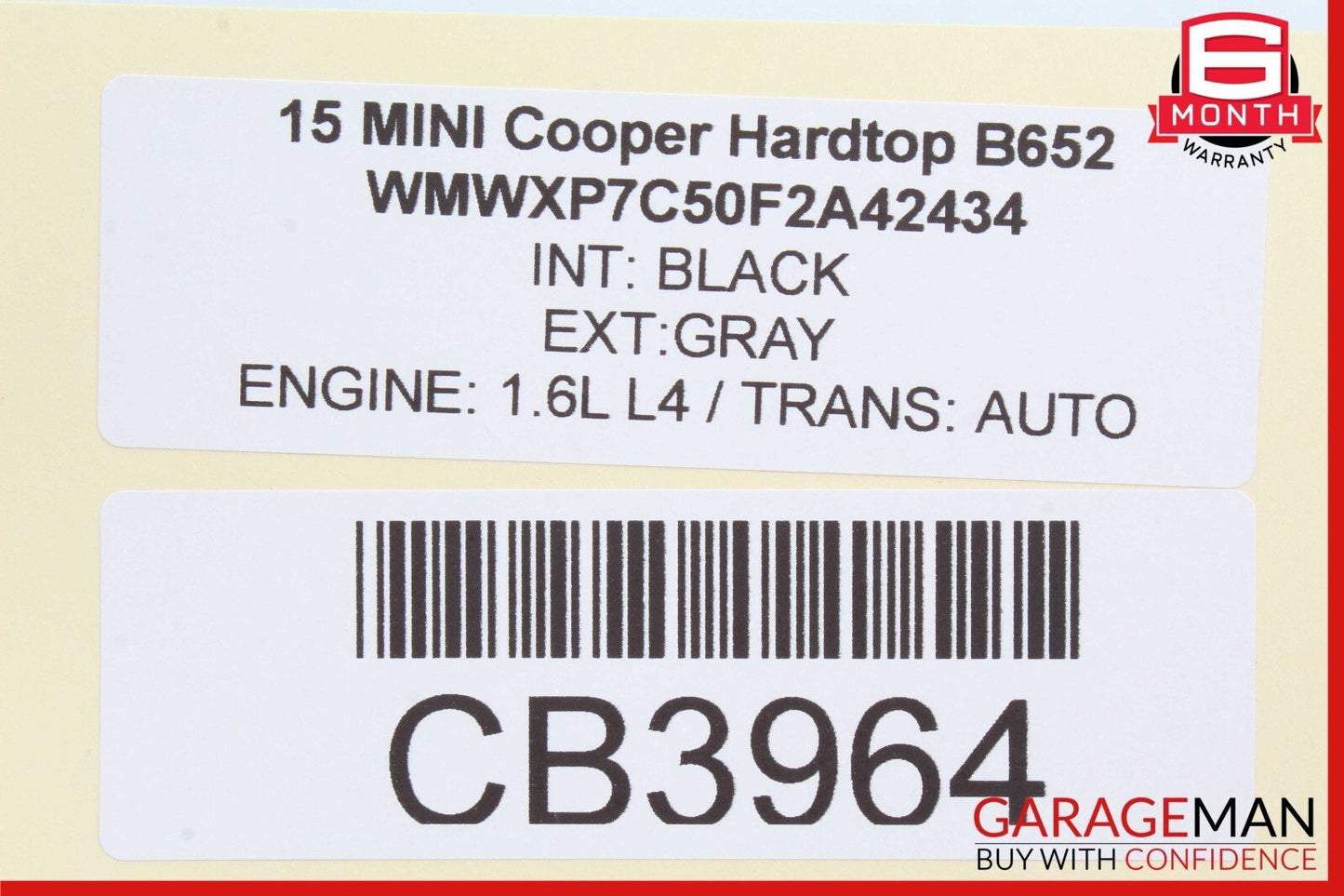 14-19 Mini Cooper Hardtop Active Sound Control Module 9381884 OEM