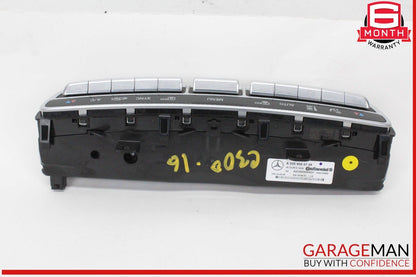 15-20 Mercedes W205 C300 C350e C400 A/C AC Heater Climate Control Switch OEM