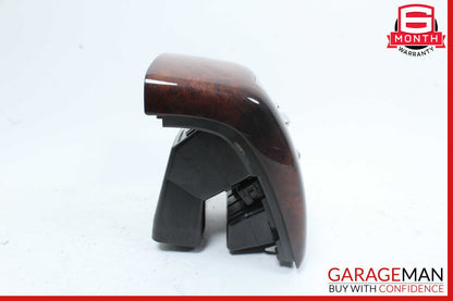 07-13 Mercedes W221 S550 Rear Center Console AC A/C Air Vent Trim Panel Wood