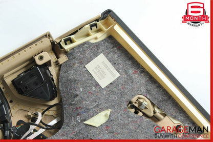 06-11 Mercedes W219 CLS55 CLS63 Rear Left Side Interior Door Trim Panel Brown