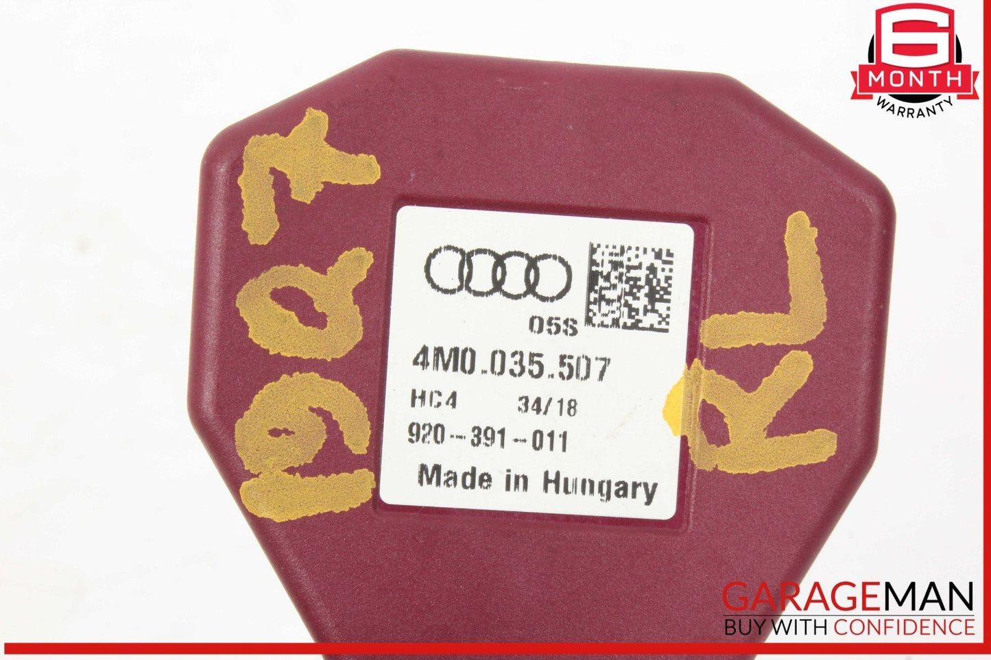 16-24 Audi Q7 A6 RS5 S5 Q5 Telephone Phone Antenna Control Module Unit 4M0035507