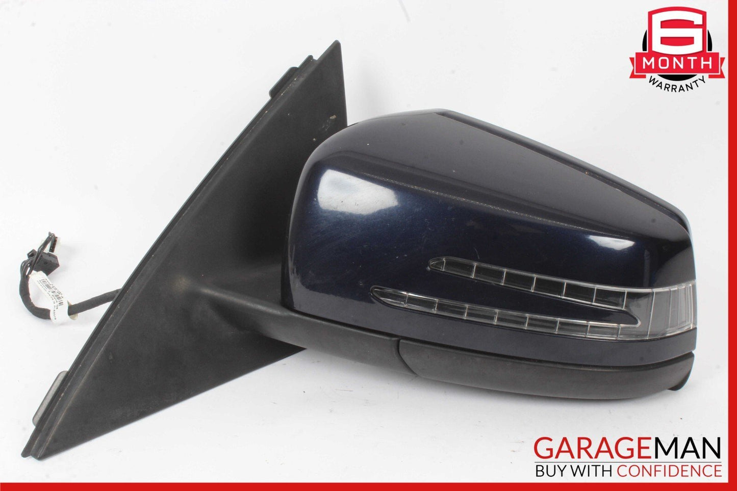 12-14 Mercedes W204 C250 C350 C63 AMG Front Left Side Door Rear View Mirror OEM