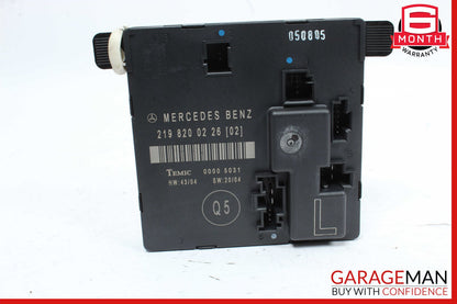 06-11 Mercedes W219 CLS550 CLS350 Rear Left Door Control Module 2198200226 OEM