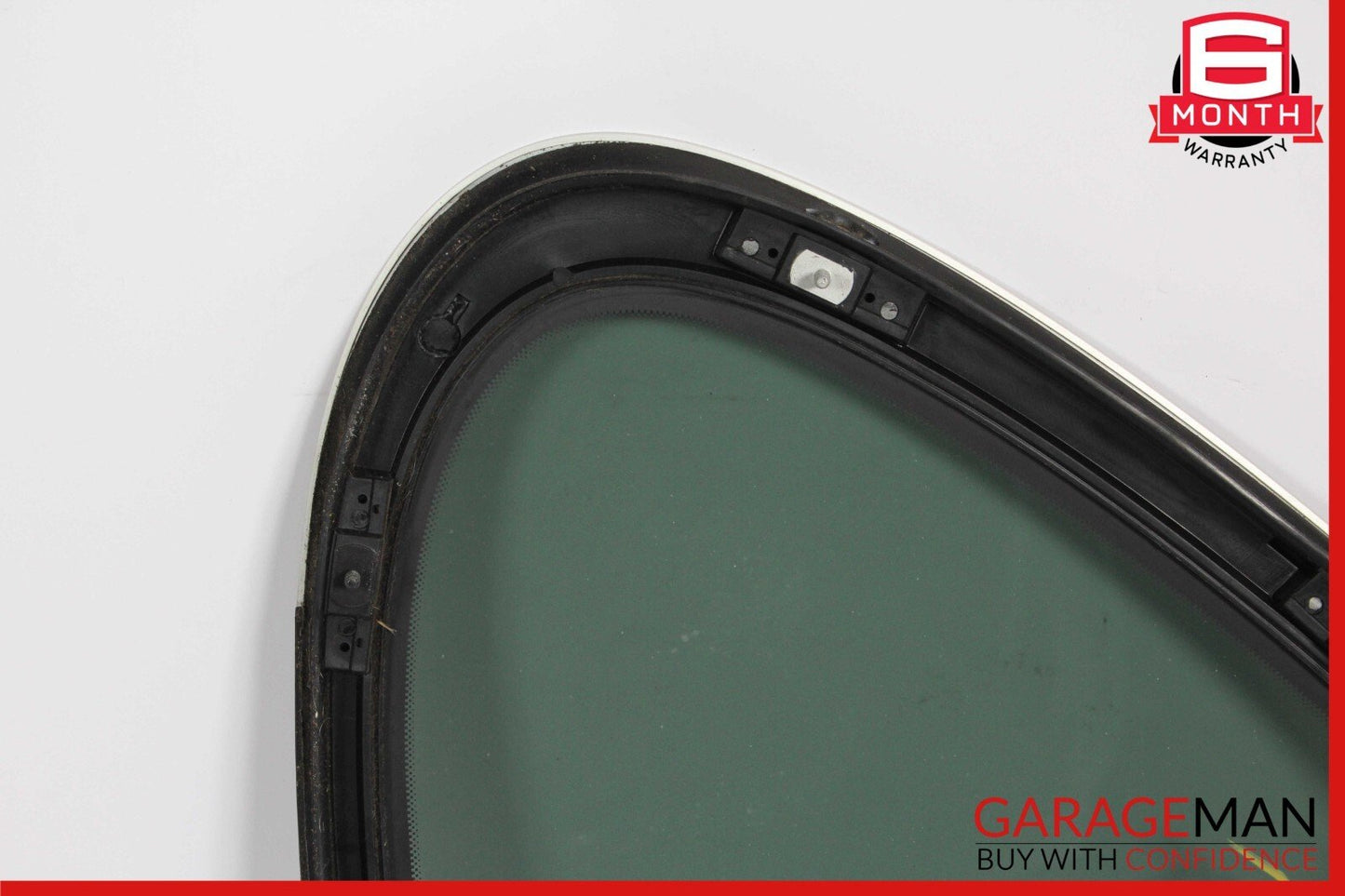 03-10 Porsche Cayenne 955 958 Rear Left Driver Door Quarter Window Glass Gray