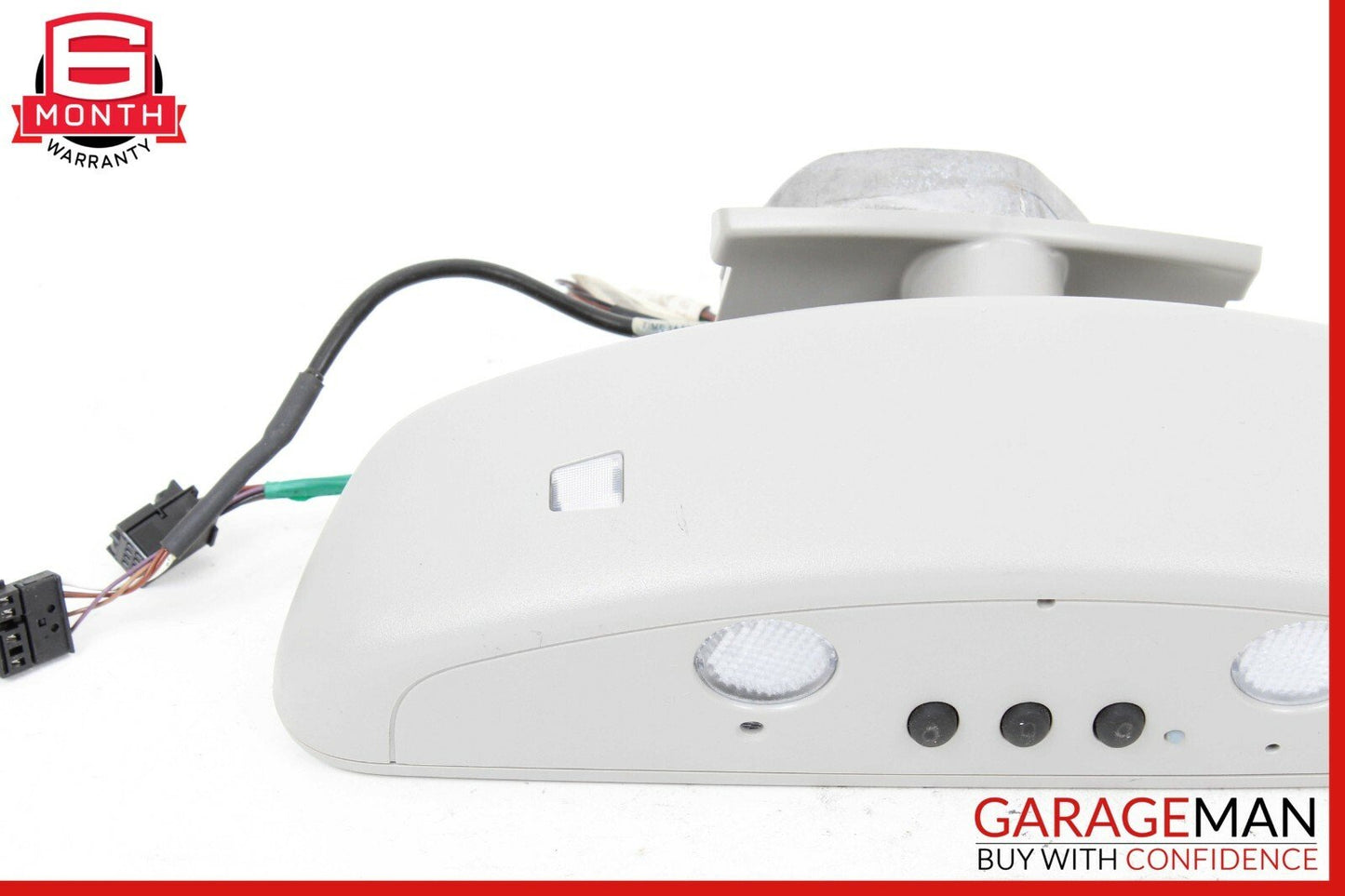 10-13 Mercedes W221 S550 Interior Top Upper Rear View Mirror Gray OEM