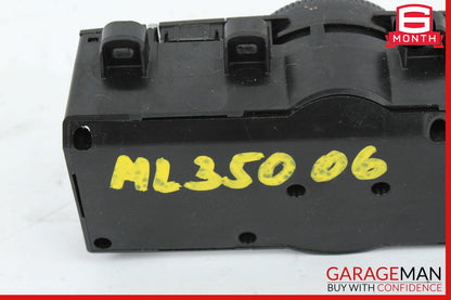 06-13 Mercedes W164 ML350 GL350 R500 Rear A/C Heater Climate Control Switch OEM