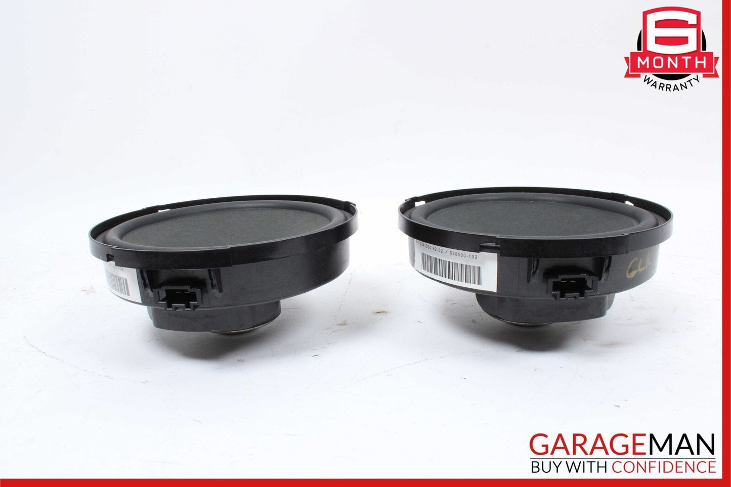 08-15 Mercedes W204 C350 GLK350 C250 Rear Door Audio Speaker Set of 2 Pc