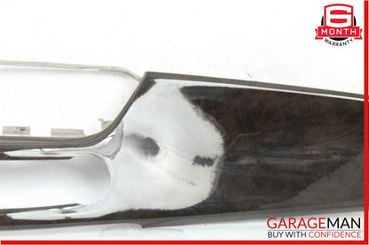 06-11 Mercedes W219 CLS550 CLS500 Center Dash Trim Panel Cover Bezel Walnut
