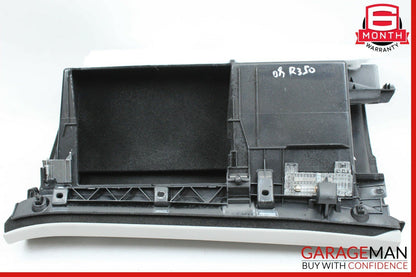 06-10 Mercedes W251 R350 Dashboard Glove Box Storage Compartment Brown OEM