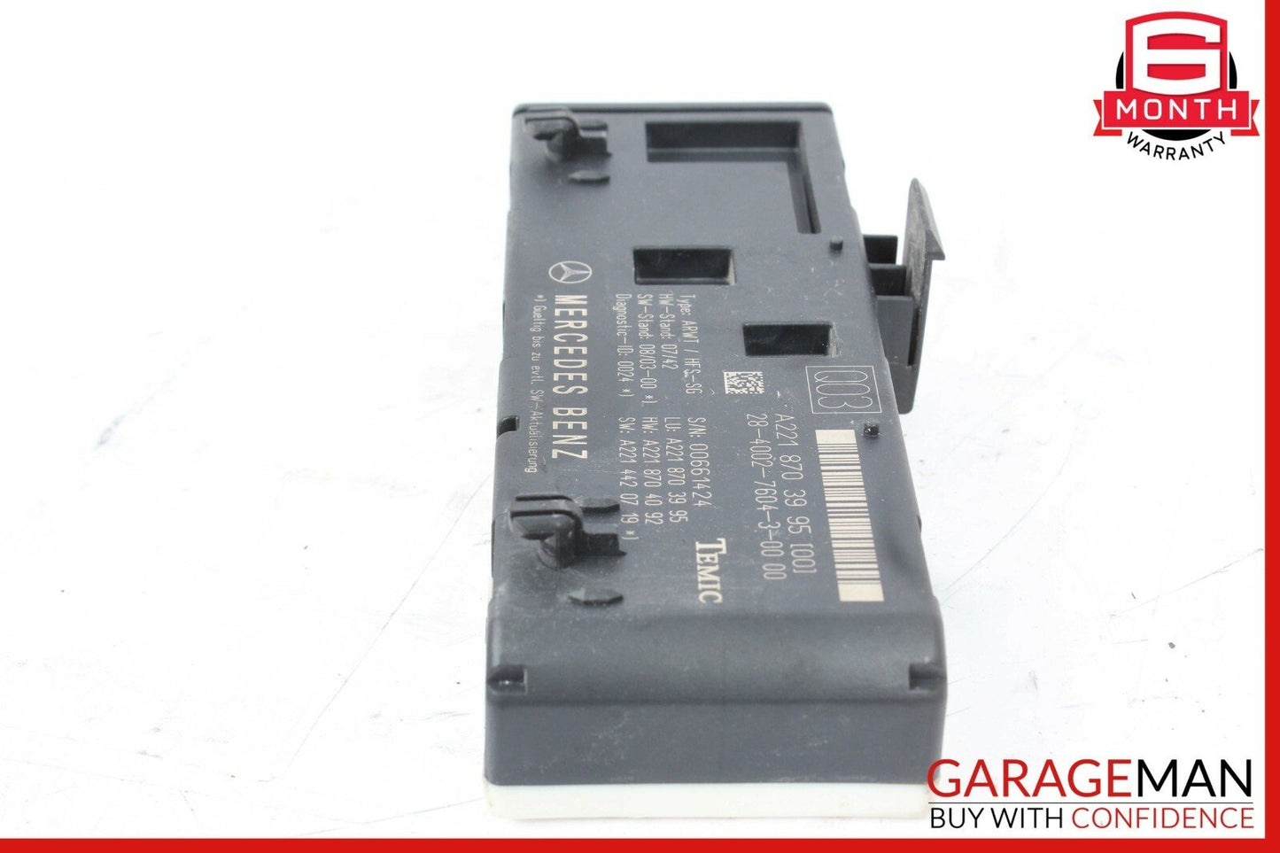 07-13 Mercedes W221 S400 CL550 Trunk Release Remote Open Close Module Unit