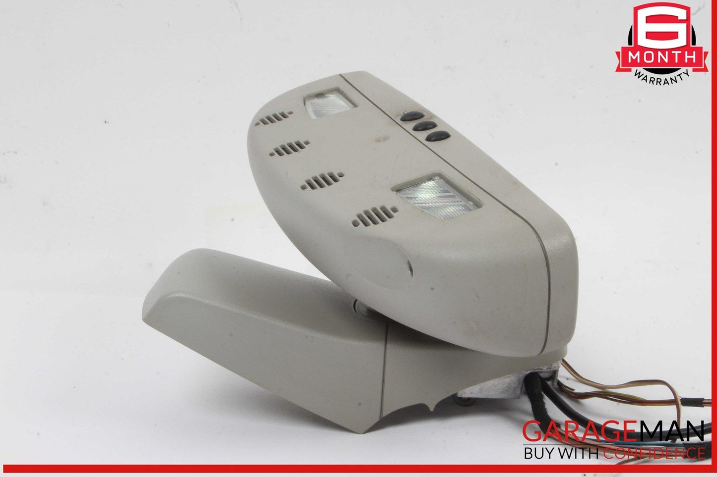 03-06 Mercedes R230 SL500 Interior Front Top Upper Rear View Mirror Black OEM