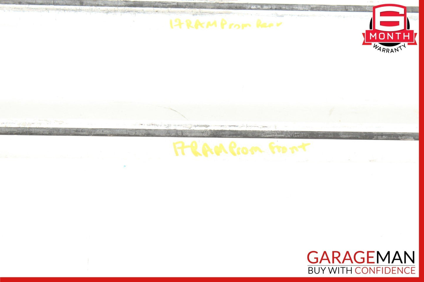 14-22 Ram Promaster City Roof Luggage Front & Rear Rack Rail Set of 2 Pc OEM