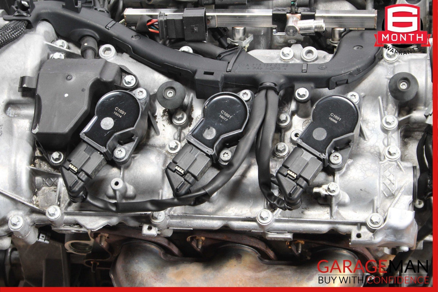 08-11 Mercedes W204 C300 3.0L V6 RWD Engine Motor Block Assembly OEM 166k