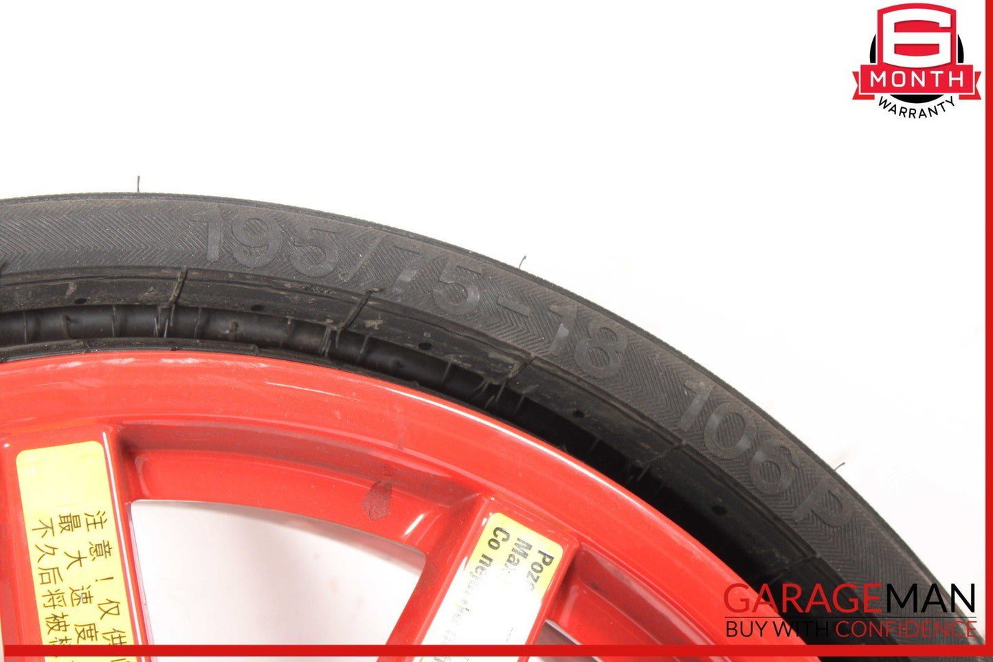 15-24 Porsche Macan 95B Turbo Emergency Spare Tire Wheel Donut Rim 18 18" OEM