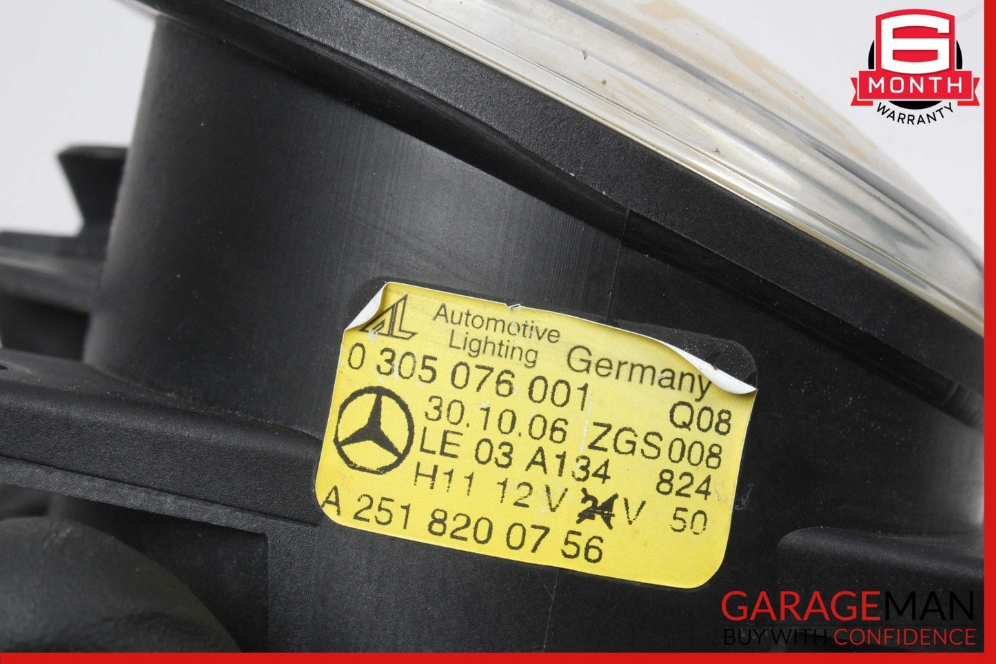 06-12 Mercedes X164 GL450 4MATIC CL550 Front Left Side Bumper Fog Light Lamp OEM