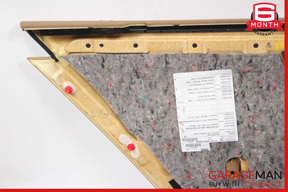 07-09 Mercedes W221 S550 Rear Right Interior Door Panel Trim Cover Assy Brown