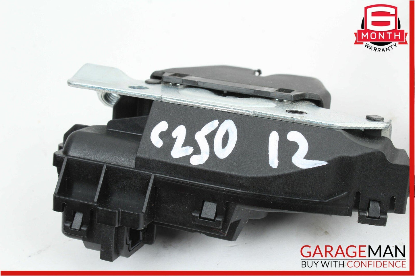 08-15 Mercedes W204 C250 Trunk Lid Lock Latch Actuator w/ Cylinder Mechanism OEM