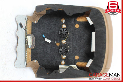 07-09 Mercedes W221 S450 S550 Front Right or Left Top Upper Seat Cushion Brown