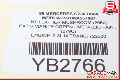 90-02 Mercedes W202 C230 SL500 500SL Rear Left Side Wheel Control Arm OEM