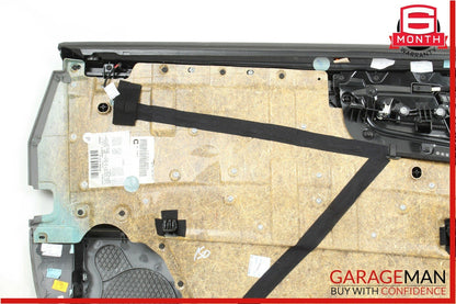 07-10 Mercedes W216 CL600 Front Right Side Complete Interior Door Panel Grey OEM