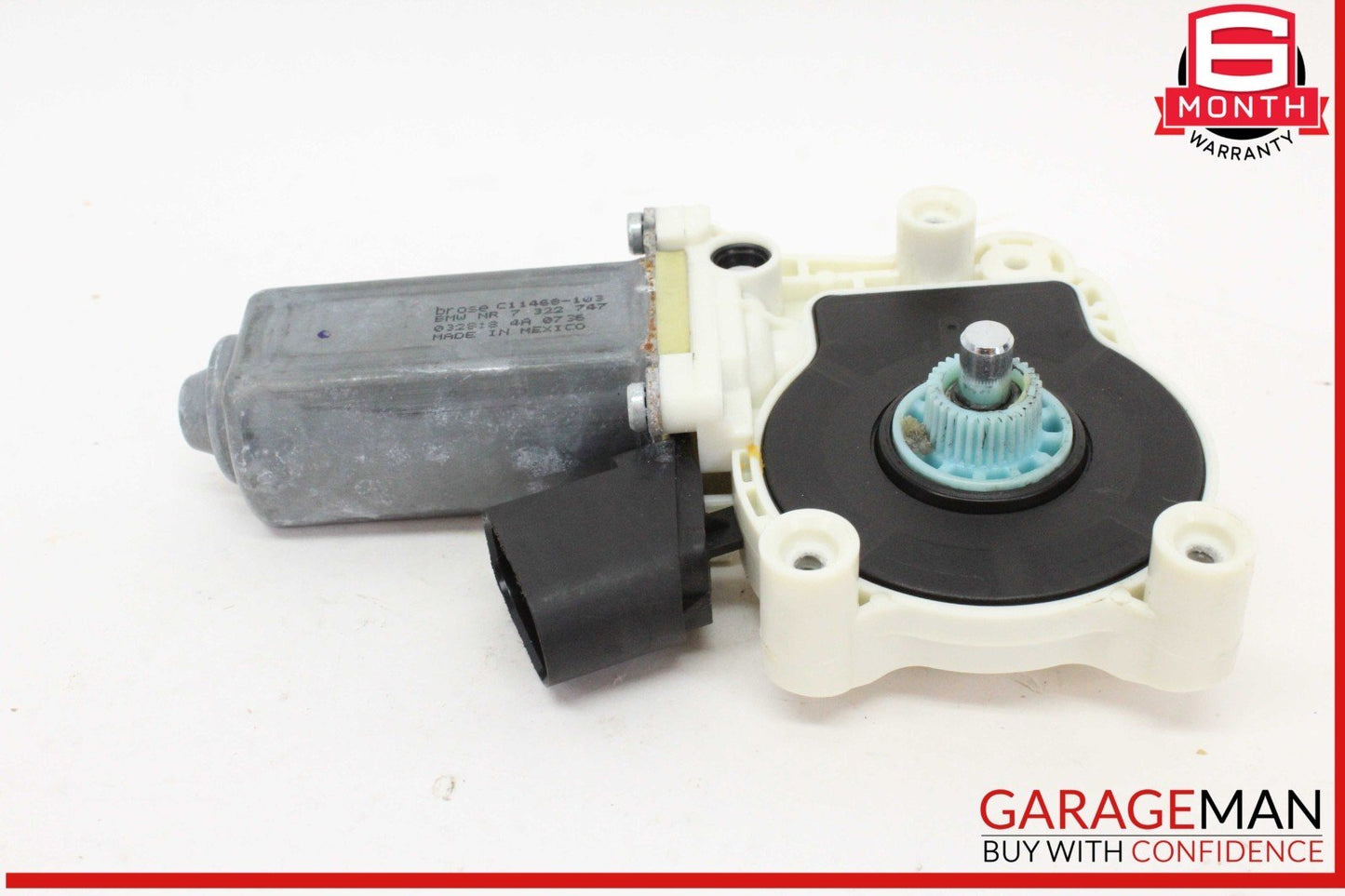 14-18 BMW X5 F15 X3 X4 X6 Rear Left Driver Side Window Regulator Motor OEM