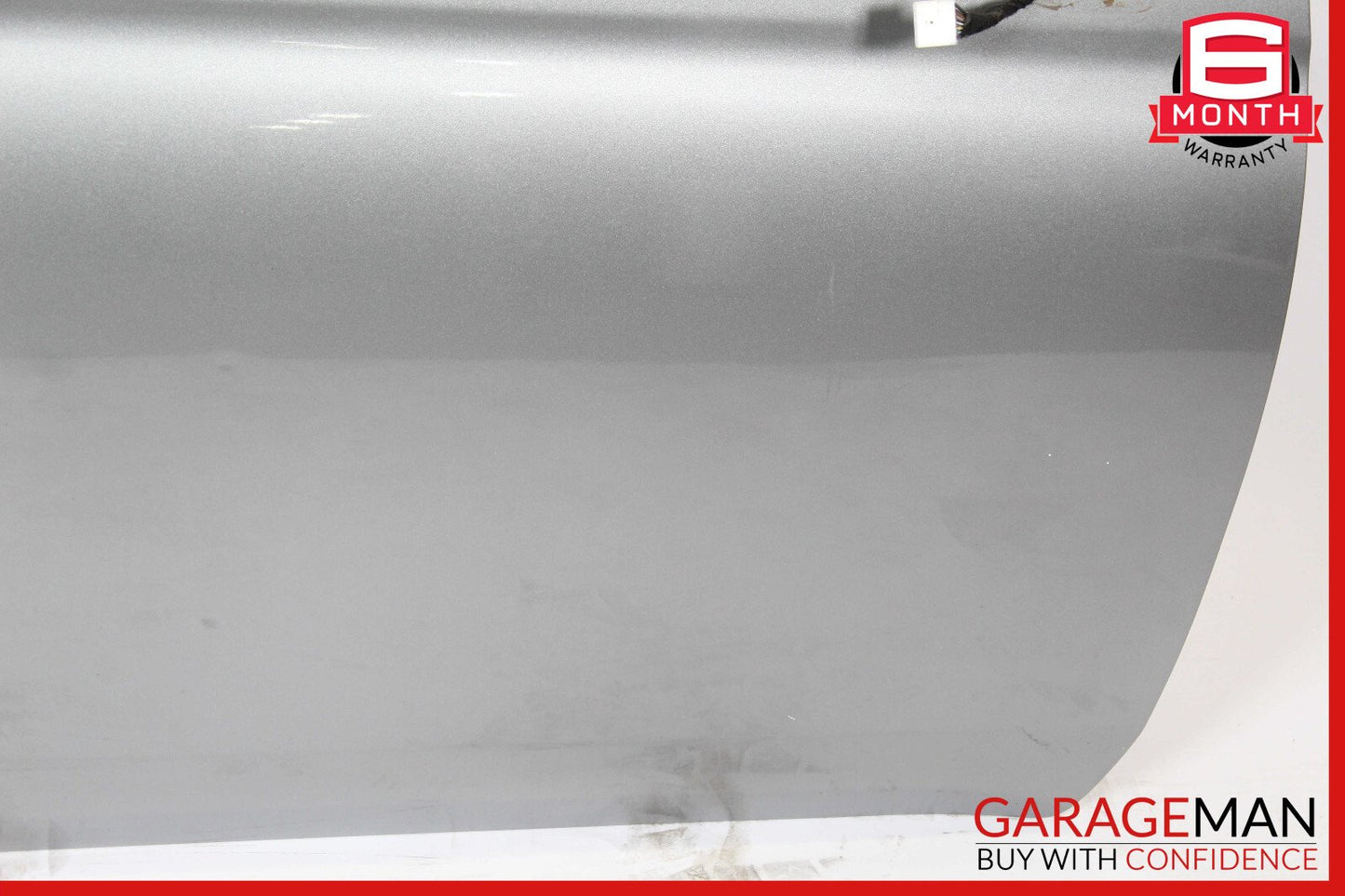 12-17 Fiat 500 Front Right Door Shell Panel Silver OEM