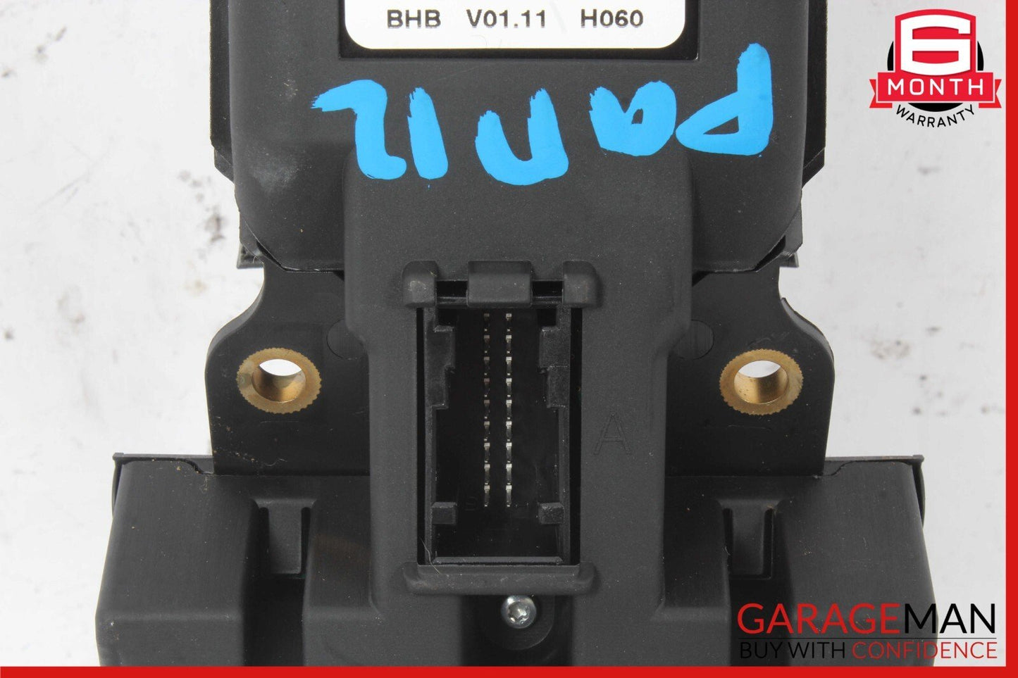 10-13 Porsche Panamera 970 Rear Seat Heater Door Switch Lock Controls Assy