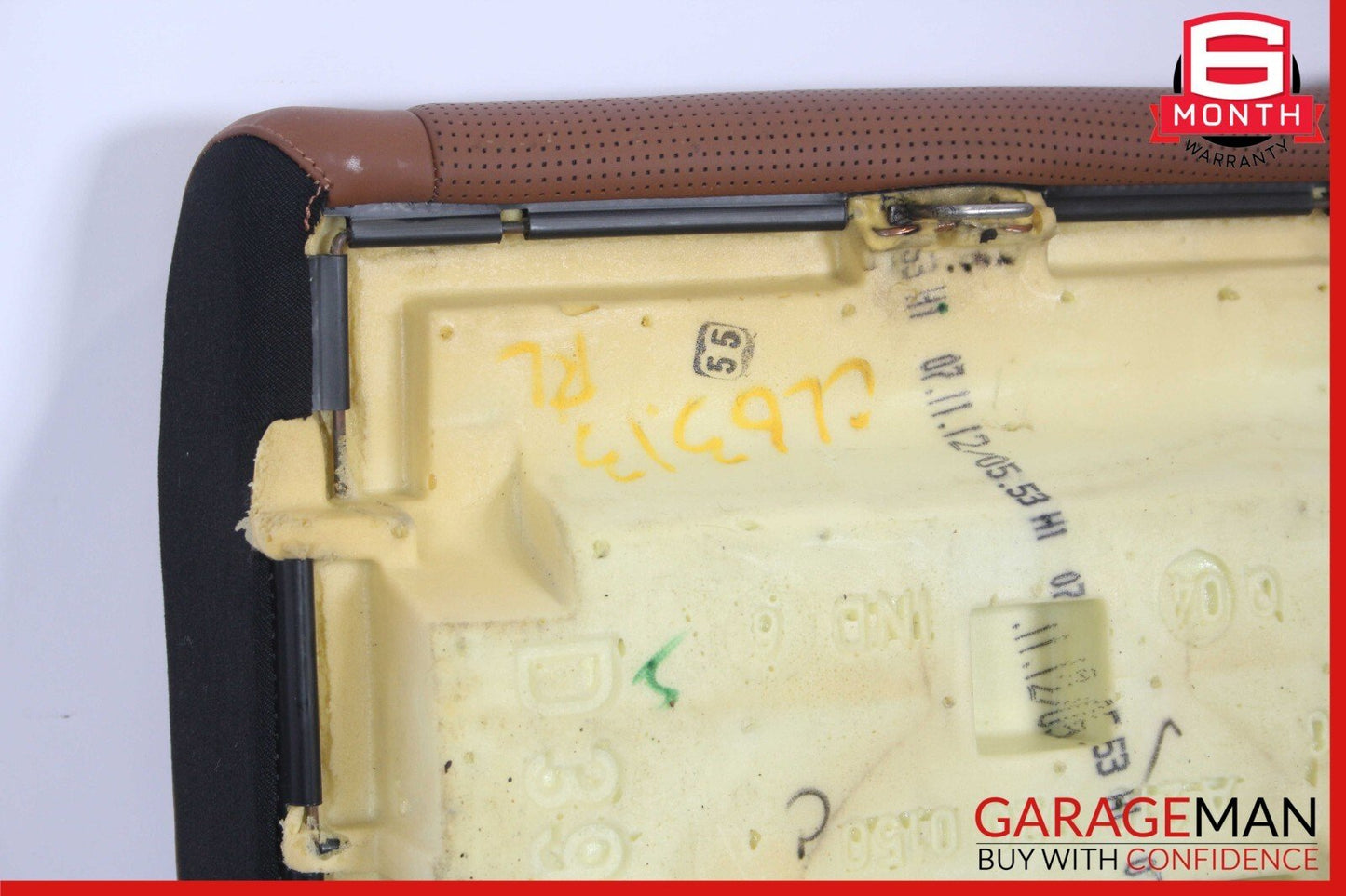 08-14 Mercedes W216 CL63 AMG Rear Left Side Bottom Lower Seat Cushion Brown OEM