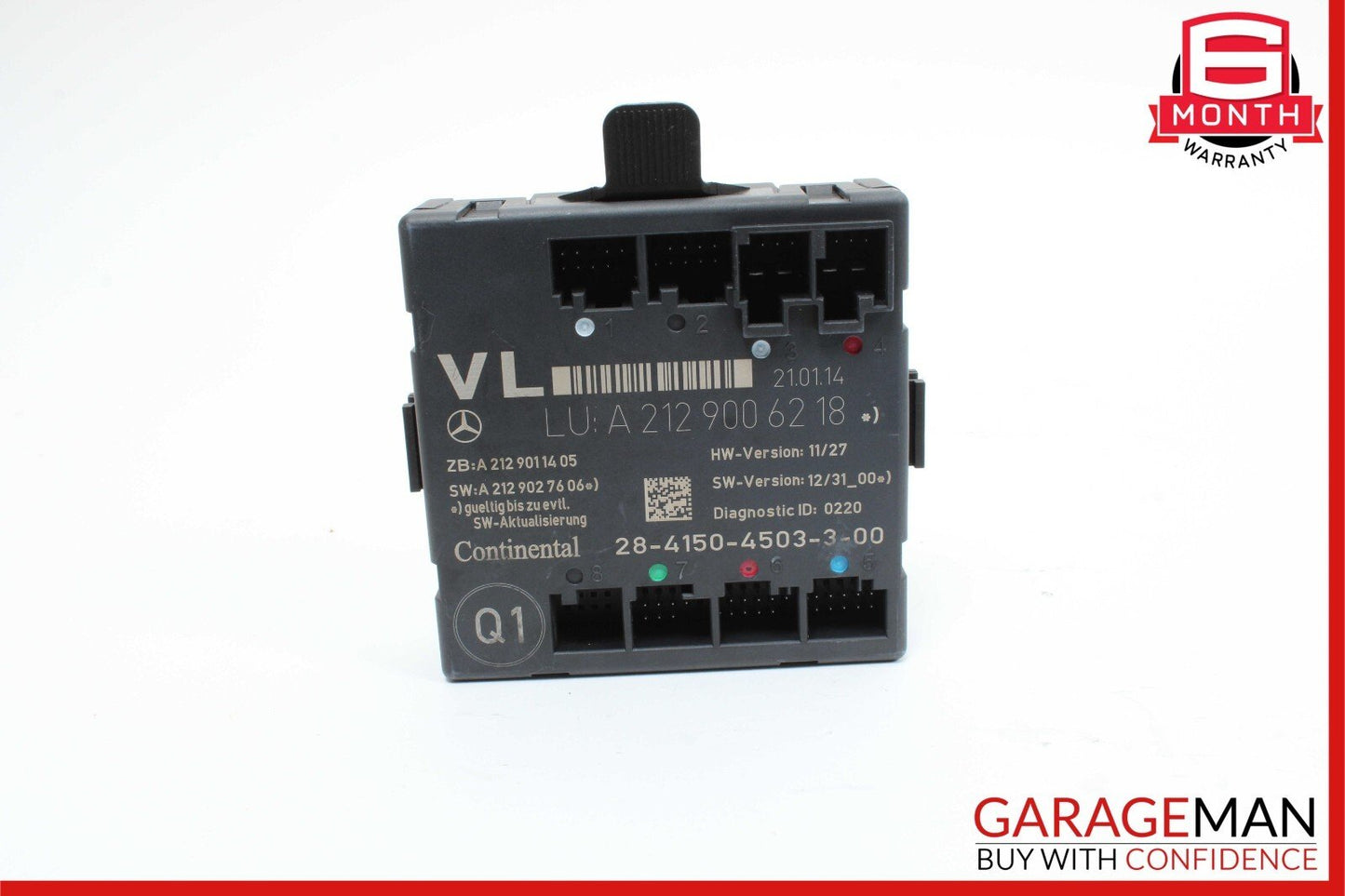 08-18 Mercedes R172 SLK250 CLS550 Front Left Driver Side Door Control Module OEM