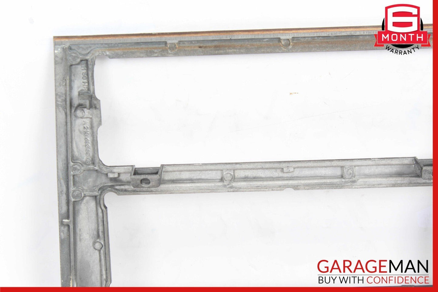 96-00 Mercedes W210 E300 E430 Center Dash Climate Control Trim Bezel Cover Panel