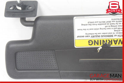 05-11 Mercedes R171 SLK350 Front Right Side Sun Visor Sunvisor Shade Cover OEM