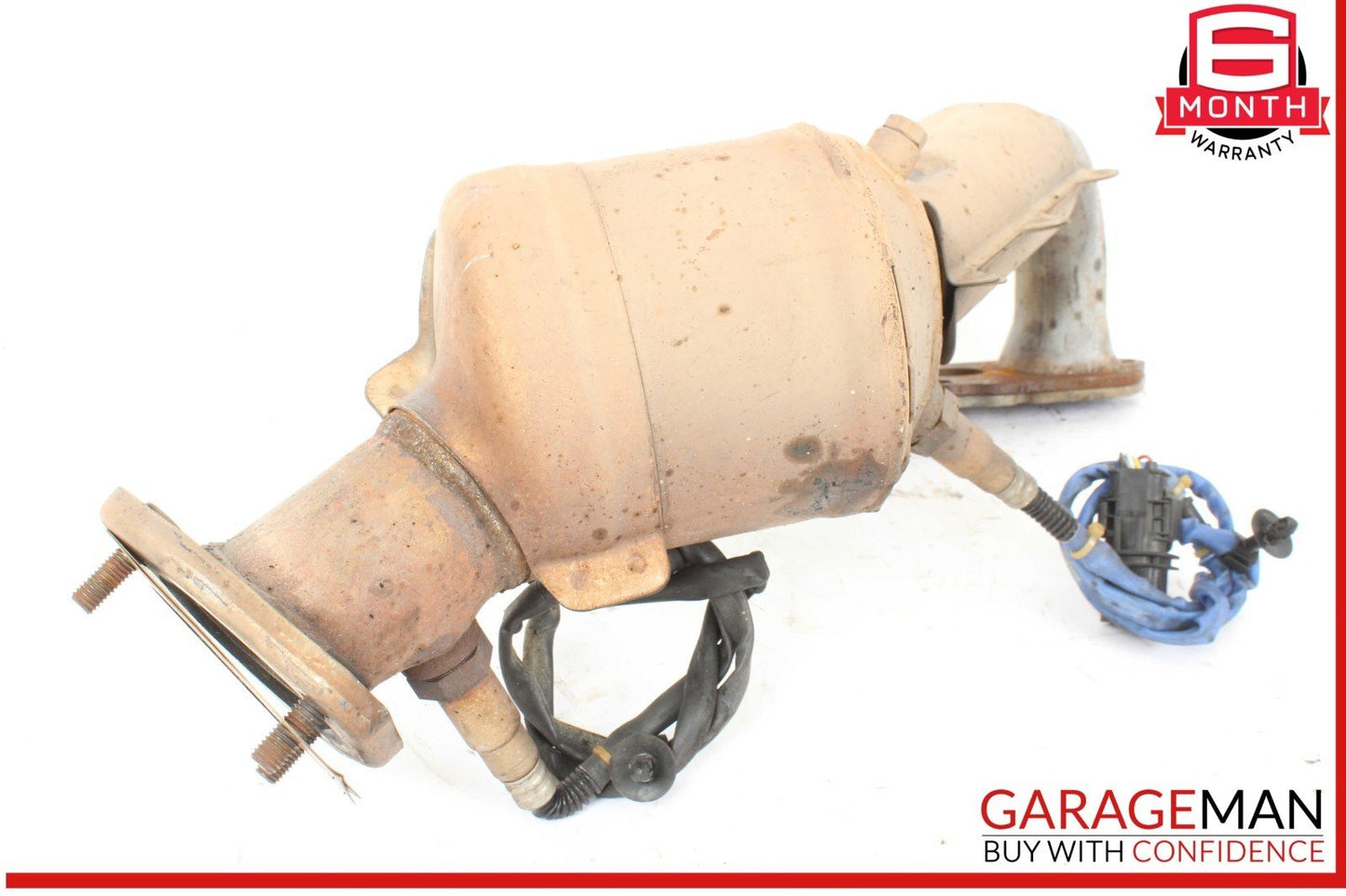 05-08 Porsche Boxster 987 Left Exhaust System Muffler Manifold Header Pipe