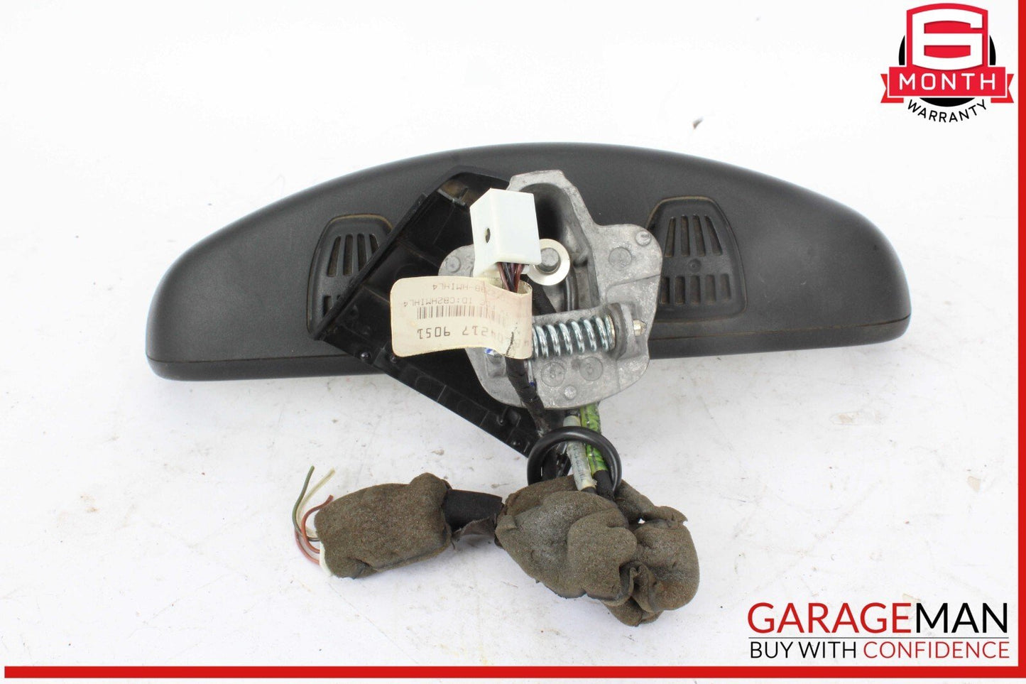 12-17 Mercedes W204 C350 C300 E350 Top Upper Interior Rear View Mirror Black OEM