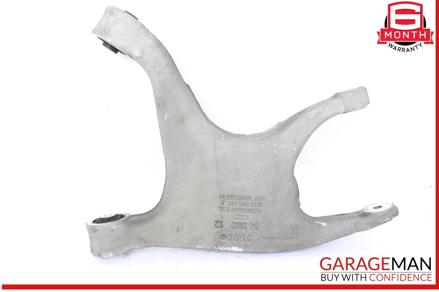 09-16 Audi A4 S4 Rear Left Driver Side Lower Control Arm 8K0505311J OEM